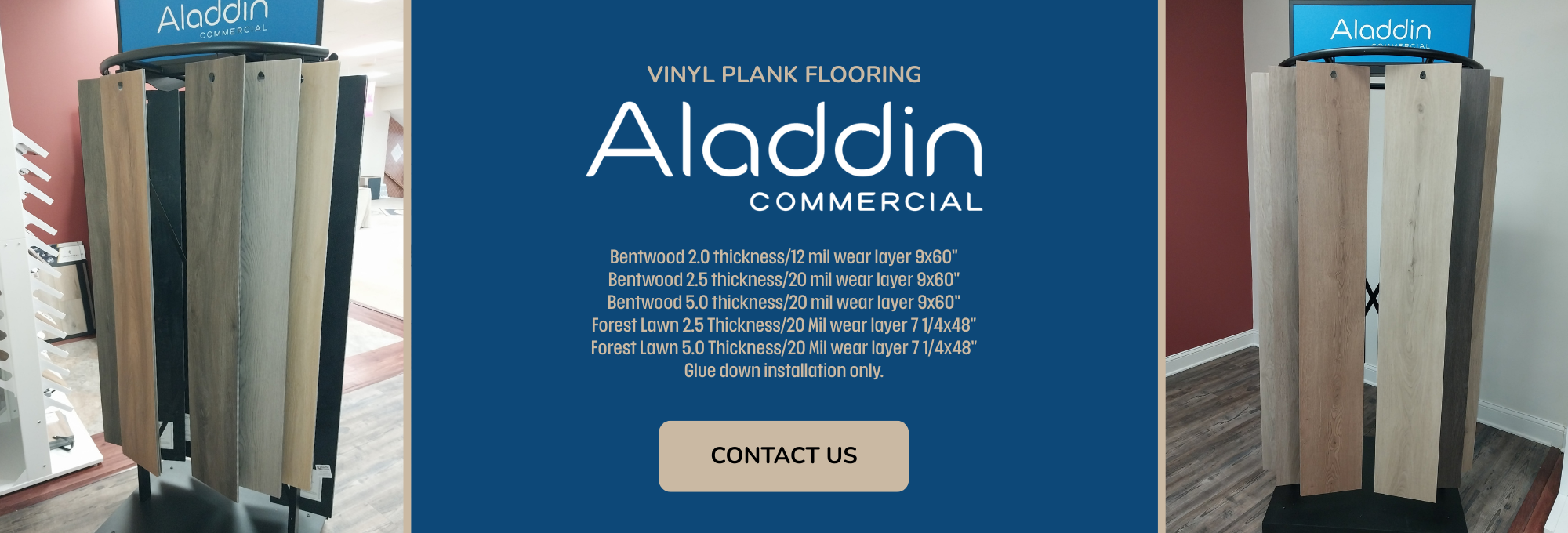 Aladdin Commercial Flooring available at Schaeffer Floor Coverings